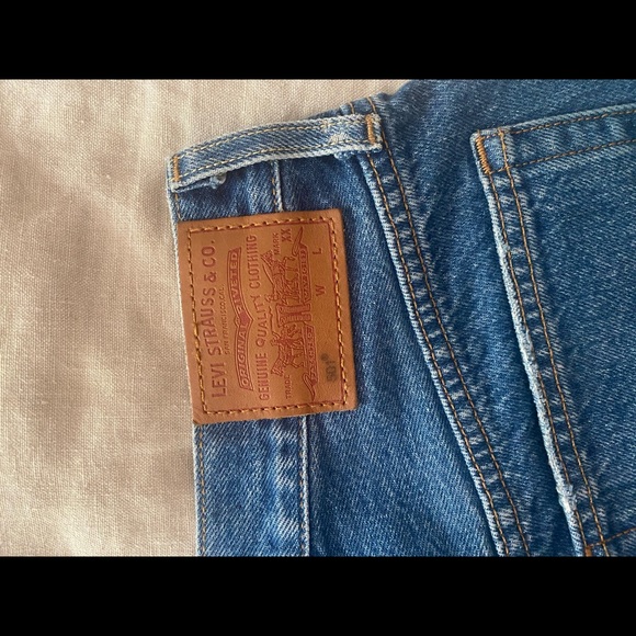 Levi’s 501 High Rise Denim Shorts size 25 - Picture 4 of 6